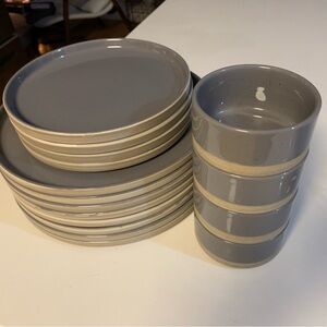 Our Place Ceramic Dinner + Side Plates, Small Bowls